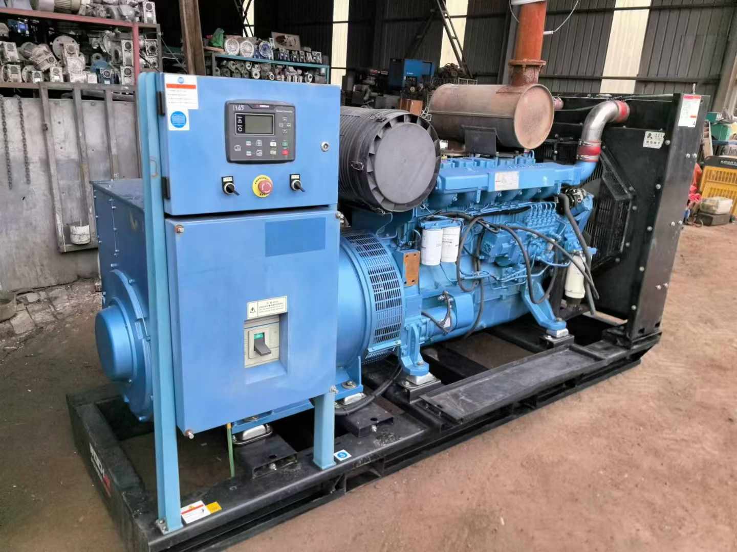 禅城500kW 柴油发电机组可带动设备功率的计算公式是什么？